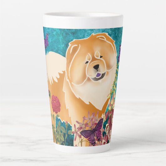 RED - GINKGO CHOW - Latte Mok (Voorkant)