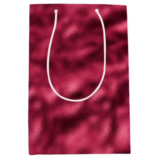 Red Glam Medium Cadeauzakje (Voorkant)