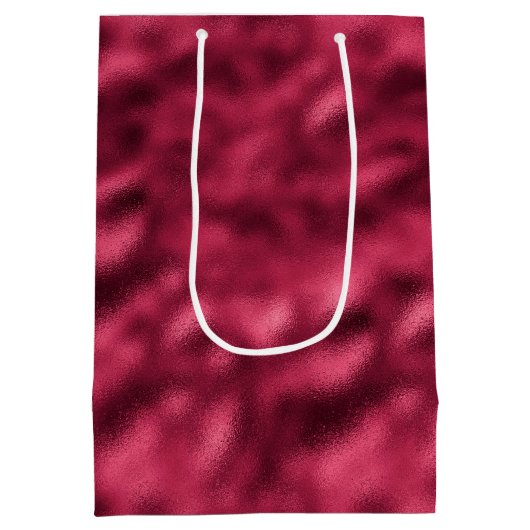 Red Glam Medium Cadeauzakje (Achterkant)