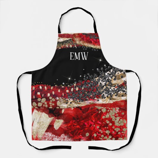 RED GLAM-Schort Schort (Voorkant)