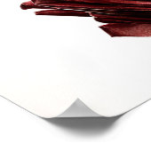 Red Glamour Print, Value Poster Paper (Semi-Gloss) (Hoek)