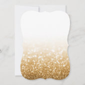 Red Glass Glittery, feestfeest voor zakelijk gebru Kaart (Achterkant)