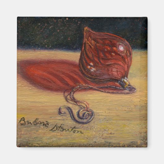 "Red Glass Ornament" magneet (Voorkant)