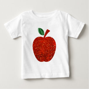 Red Glitter Apple