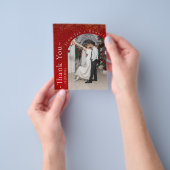 Red Glitter Budget Weddenschap Kaarten brochure (Hand)