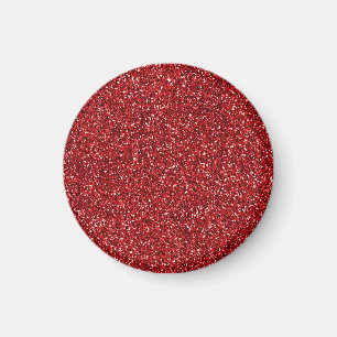 Red Glitter Glitz Magneet