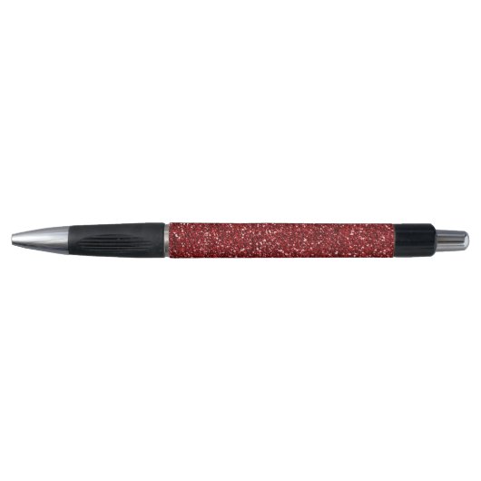 Red Glitter Glitz Pen (Voorkant)