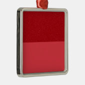 Red Glitter & Matte Ornament – Bulk Custom Gift (Rechts)