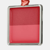 Red Glitter & Matte Ornament – Bulk Custom Gift (Links)