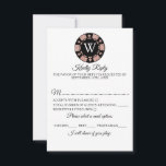 Red Glitter Monogram Poker Chip Casino Wedding RSVP Kaartje<br><div class="desc">Viel in stijl met dit trendy casino,  de zogenaamde trouwantwoordkaarten. Het ontwerp is gemakkelijk te personaliseren met je eigen formulering en je familie en vrienden zullen enthousiast zijn als ze deze geweldige bruiloftsbestendige RSVP's ontvangen.</div>