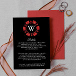 Red Glitter Poker Chip Casino Wedding Detail Informatiekaartje<br><div class="desc">Viel in stijl met dit trendy casino met de trouwdetailkaarten. Het ontwerp is gemakkelijk te personaliseren met je eigen formulering en je familie en vrienden zullen enthousiast zijn als ze deze geweldige bruiloft-insteekkaarten ontvangen.</div>