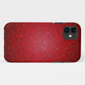 Red Glitter Sequin iPhone 5 Mate Tough™ Hoesje (Achterkant (horizontaal))