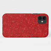 Red Glitter Sparkle Graphic Art Pattern Design Case-Mate iPhone Case (Achterkant (horizontaal))