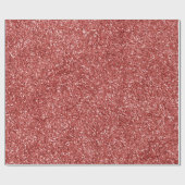 Red Glitz Glitter Cadeaupapier (Vlak)