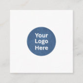 Red Gnome Handmade With Love Small Business  Informatiekaartje (Achterkant)