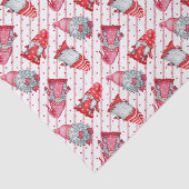 Red Gnome kerst Tissuepapier (Detail)