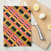 Red Gold Black Theedoek (Quarter Fold)