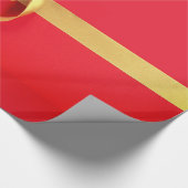 Red Gold Cadeaupapier (Hoek)