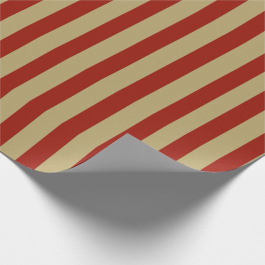 Red Gold Cadeaupapier (Hoek)