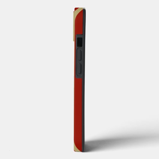 Red Gold Case-Mate iPhone Case (Achterkant / Links)