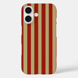 Red Gold iPhone 16 Hoesje