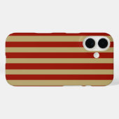Red Gold Case-Mate iPhone Case (Achterkant (horizontaal))