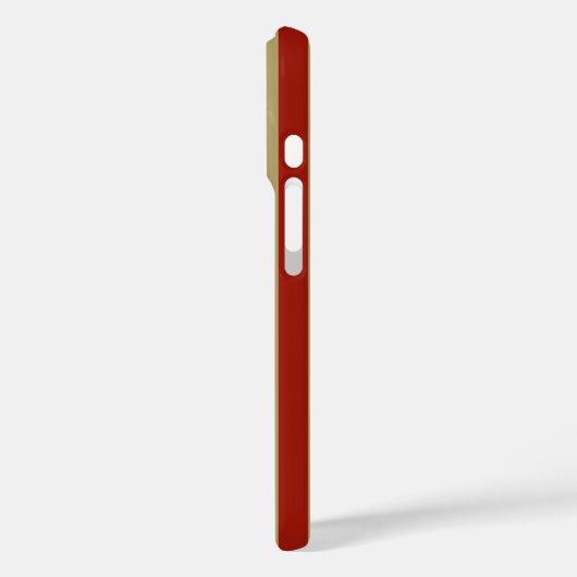 Red Gold Case-Mate iPhone Case (Achterkant / Links)