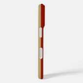 Red Gold Case-Mate iPhone Case (Achterkant / Rechts)