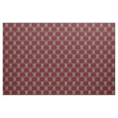 Red & Gold Celtic Knot Stof (Yard (91,4 cm))