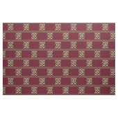 Red & Gold Celtic Knot Stof (Fat Quarter)