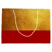 Red Gold Chinese Rat, papierversneden 2020 L Cadea Groot Cadeauzakje (Achterkant)