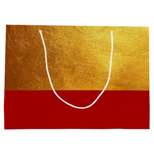 Red Gold Chinese Rat, papierversneden 2020 L Cadea Groot Cadeauzakje (Achterkant)