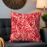 Red Gold Elegant Floral Chic Botanical Flowers Kussen<br><div class="desc">Red Gold Elegant Floral Chic Botanical Flowers Modern Sierkussen Cushion beschikt over een stijlvol en elegant rood en goudhoudend abstract bloempatroon. Ideaal voor thuisdecor of als cadeau voor verjaardag,  Moederdag of Kerstmis. Ontworpen door Evco Studio www.zazzle.com/store/evcostudio</div>