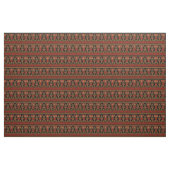 Red Gold en Black Art Deco Stof (Yard (91,4 cm))