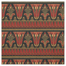 Red Gold en Black Art Deco