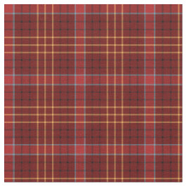  Red, Gold en Blue Scottish Pset Stof