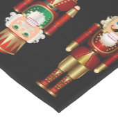 Red Gold en Red Gold Green Nutcrackers Medium Tafelloper (Hoek)