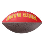 RED GOLD EN WHITE Custom Football (Gedraaid 90)