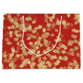 Red Gold Glam Verjaardag Groot Cadeauzakje (Voorkant)