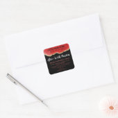 Red Gold Glitter Agate Passion Blend Labels (Envelop)