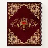Red Gold  Gold  Gold Notitieboek (Achterkant)