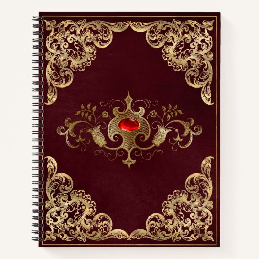 Red Gold  Gold  Gold Notitieboek (Voorkant)