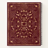 Red Gold  Gold  Gold Notitieboek (Achterkant)