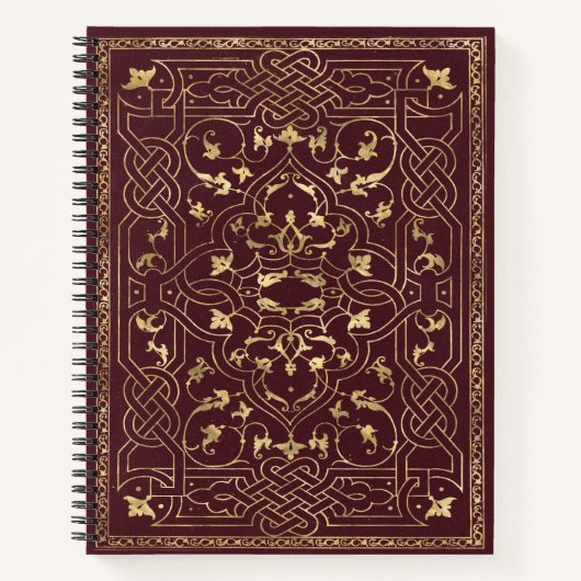 Red Gold  Gold  Gold Notitieboek (Voorkant)
