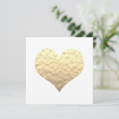 Red Gold Hearts Cute Valentijnsdag 2023 Trendy Kaart (Staand voorkant)