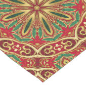 Red Gold Holiday Table Runner Medium Tafelloper (Hoek)