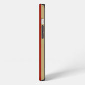 Red Gold iPhone Hoesje (Linkerkant)
