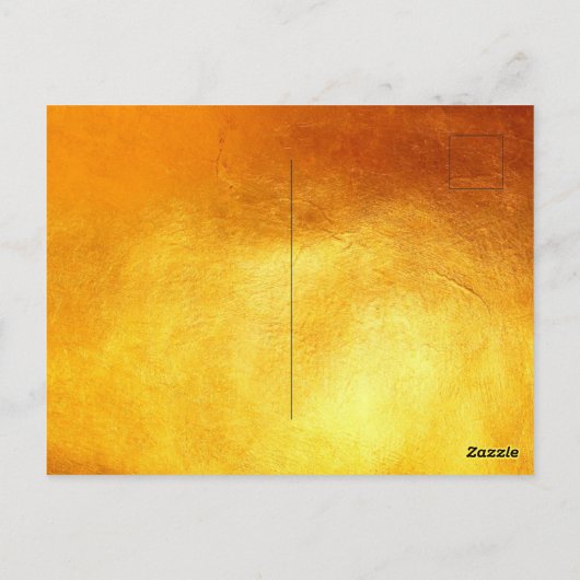 Red Gold Lantern Chinese Ox papieren 2021 Postc Briefkaart (Achterkant)