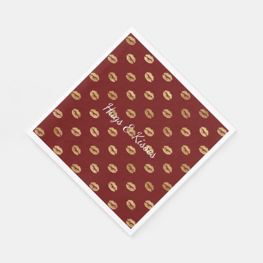 Red Gold Lips      Servet (Hoek)