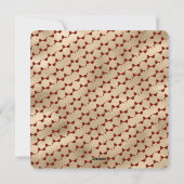 Red Gold Paws Kat Eigenaar Foto Meowy Kerstmis Feestdagenkaart (Achterkant)